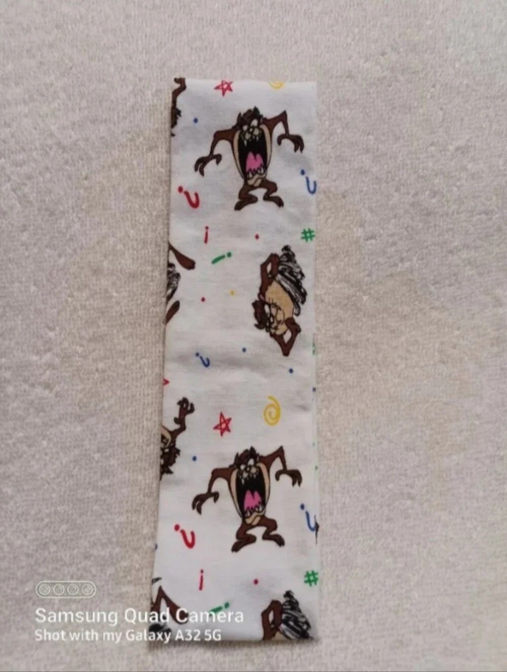 Vintage Looney tunes taz elastic headband